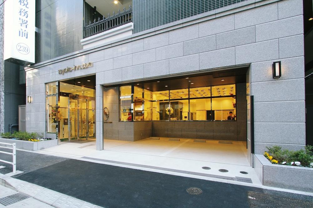 Toyoko Inn Tokyo Nihombashi Zeimusho Mae Exterior foto