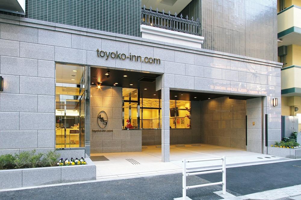 Toyoko Inn Tokyo Nihombashi Zeimusho Mae Exterior foto